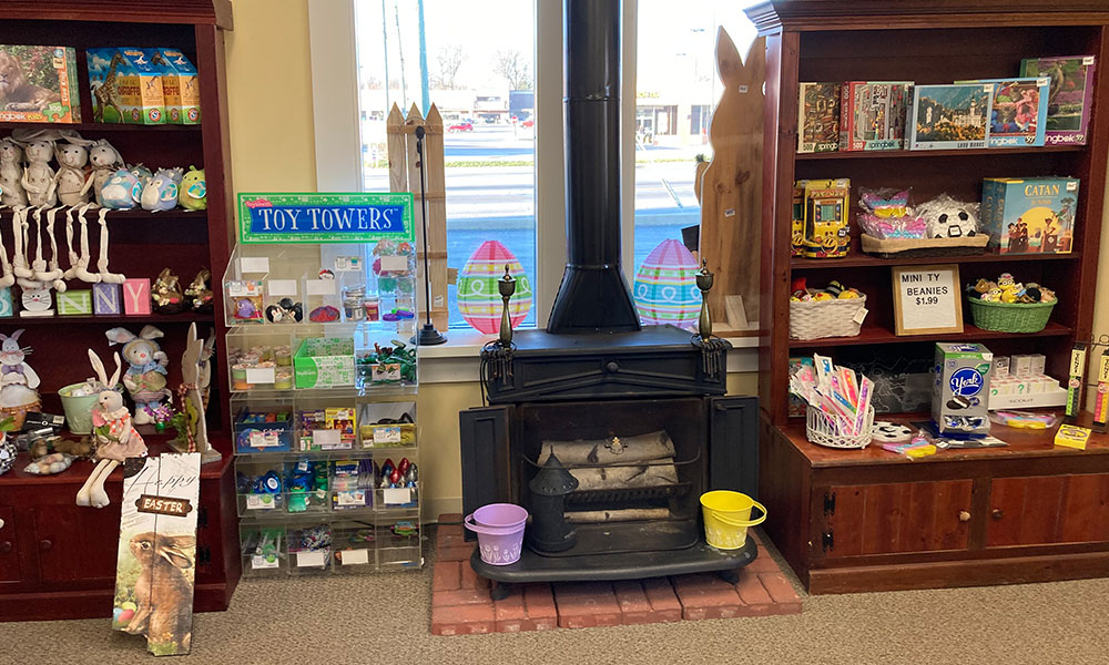 Toys at gift shop